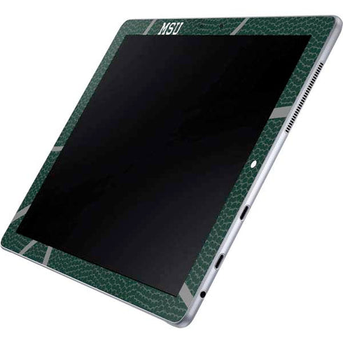 Michigan State University Green Basketball Galaxy Book 12in Skin